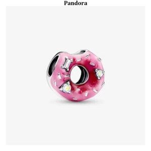 Pandora Sparkling Sprinkled Donut Charm